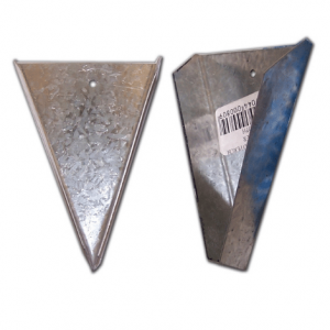 XL Galvanised Perch Holders - for Solid Wall