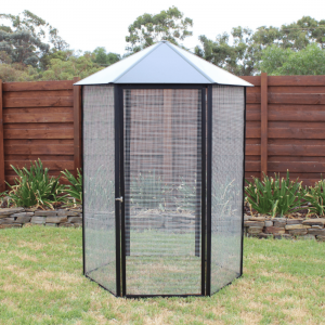 Cat Gazebo Deluxe with Peaked Roof