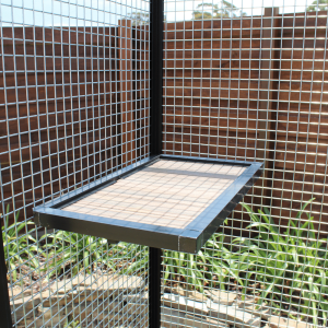 Timber Style Shelf Black 1