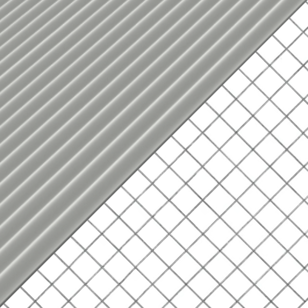 Part Iron Part Mesh Roof