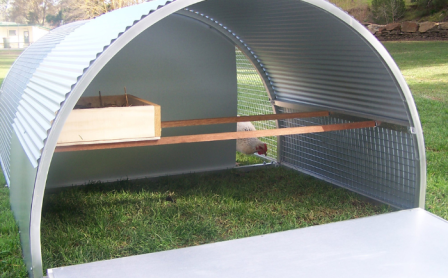 Weather Shields On Chicken Roll Chicken Coop